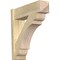 Ekena Millwork Olympic Rough Sawn Arts and Crafts Outlooker, Douglas Fir, 8"W x 28"D x 28"H OUT08X28X28OLY03RDF - alternate 1